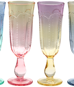 4749 VERRES À CHAMPAGNE VIVA COLOR 6P
